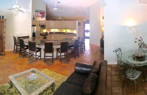Palm City House | Luxurious Waterfront Home, ocean access, dock, pool, and spa