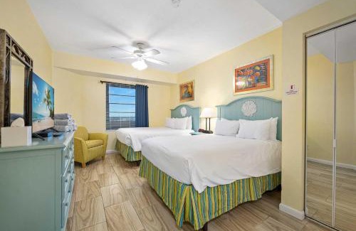Brush - Stewarts House | Luxury 14th Floor 1 BR Condo Direct Oceanfront Wyndham Ocean Walk Resort Daytona Beach | 1410