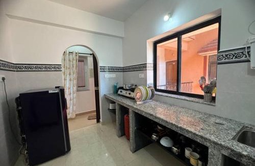 Saunta Vaddo Apartment | Luxury 1bhk with Bathtub Pool near Calangute Baga Beach