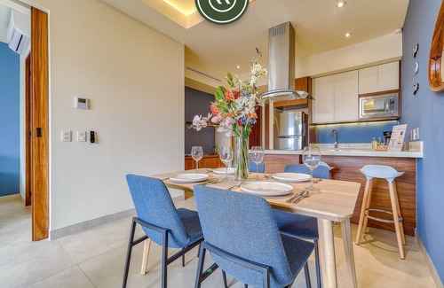 Diaz Ordaz Apartment | Luxury 1BR Condo in Versalles - Rooftop Pool - Gym