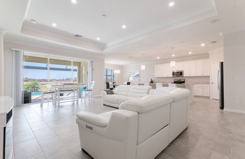 Rural Estates House | Luxury 2000 + square foot New Home with Oversized Heated Pool