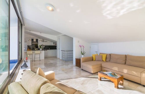 Kalkan Apartment | Luxury 3 Bed Duplex Penthouse with Sea View & Private Pool - 5 mins Walk to Town