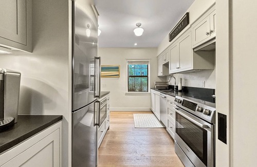 Siasconset Condo | Luxury 3-Bedroom Residence in Sconset Village. Steps to Beach and Bluff Walk.