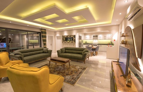 Kalkan House | Luxury 3 Bedroom Villa with Views, Secluded Pool, Sauna, Cinema Salon, & Jacuzzi