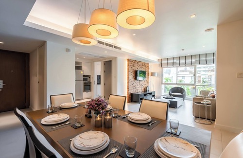 Thonglor Apartment | Luxury 3 BR Pet friendly ServiceAPT near EmDistrict Thonglor13 Sukhumvit 55