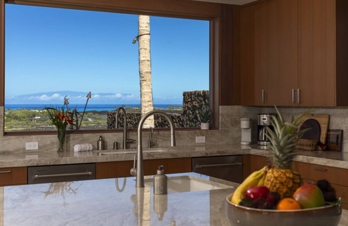 Kaupulehu House | Luxury 4BR Puako Estate, Hualalai Resort: Golf Carts, Pool & Ocean View