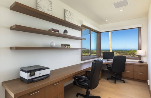 Kaupulehu House | Luxury 4BR Puako Estate, Hualalai Resort: Golf Carts, Pool & Ocean View