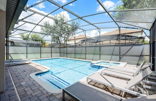 Davenport Villa | Luxury 9BR w/Arcade, Pool & Resort Waterpark – Near Disney