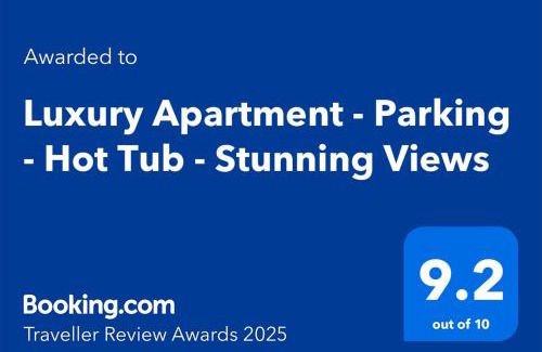 Auckland Central Business District Apartment | Luxury Apartment - Parking - Hot Tub - Stunning Views