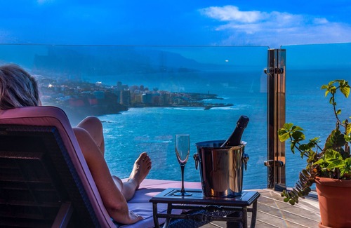 Santa Ursula Apartment | Luxury apartment with stunning views and rooftop terrace, whirlpool & free Wi-Fi