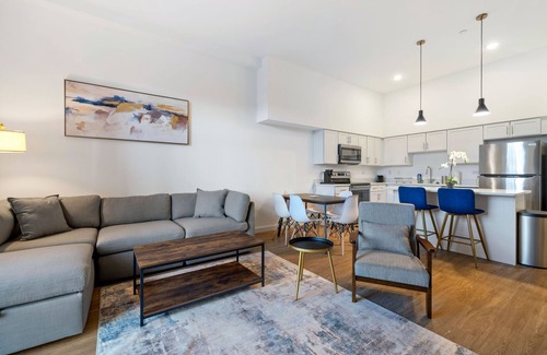 Central Northside Apartment | Luxury Apartment With Balcony Near Stadiums and Downtown