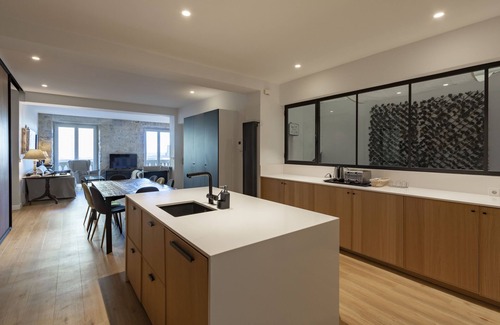 Gros Apartment | LUXURY: Beach Front Apartment -Kursaal 4 bedrooms + 4 bathrooms- 4 bedrooms + 4 bath -8pax