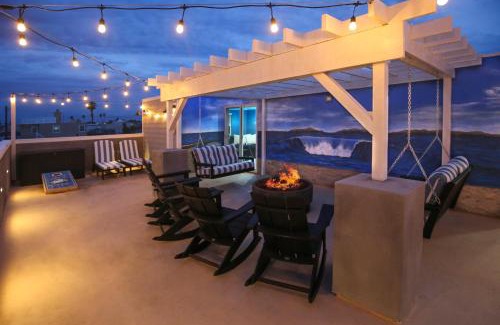 Silver Strand Villa | Luxury Beach Home - Steps to the Sand, Game Room, Firepit, Deck