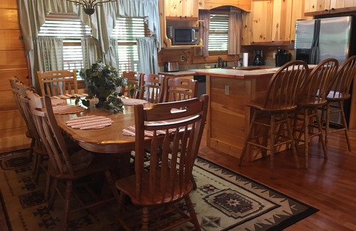 Gatlinburg - Pigeon Forge Cabin | Luxury Cabin, 4 BD/4BA Suites,Half Bath, Game RM, Media RM, Fireplaces, Hot Tub