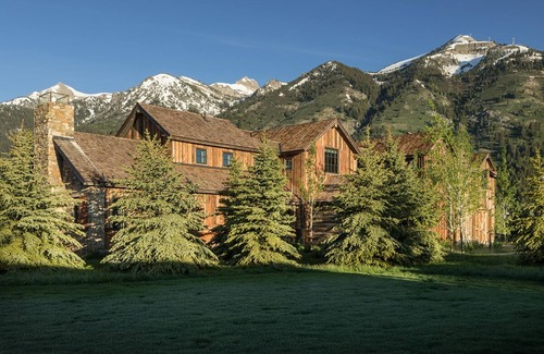 Teton Village Villa | Luxury Cabin in Teton Village, expansive ski slope views
