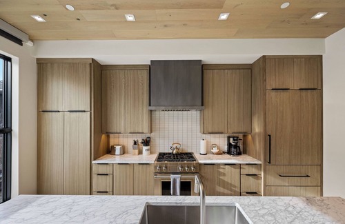 Jackson Condo | Luxury Condo in Jackson | Hot Tub, Central Location & Mountain Views