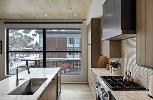Jackson Condo | Luxury Condo in Jackson | Hot Tub, Central Location & Mountain Views