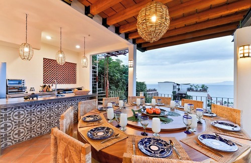 Puerto Vallarta Villa | Luxury Downtown Villa - Private Rooftop Pool - Ocean Views