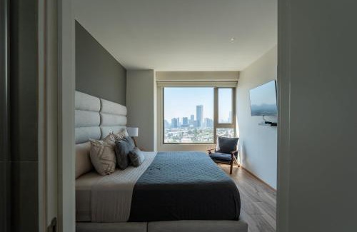 Puerta de Hierro Apartment | Luxury Escape near Andares Modern Retreat