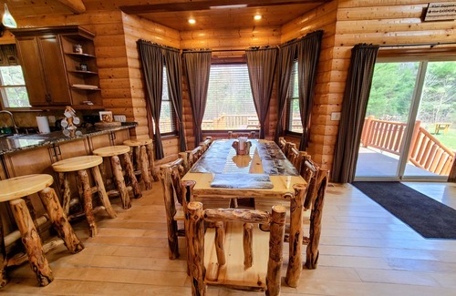 Necedah House | Luxury Family Cabin in a forest with a private pond