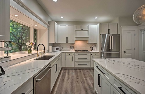 Michiana House | Luxury Family Home w/Deck, Swim Spa & Grill!