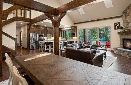 Sagle House | Luxury Family Waterfront Home | Dock + SUP/Kayak