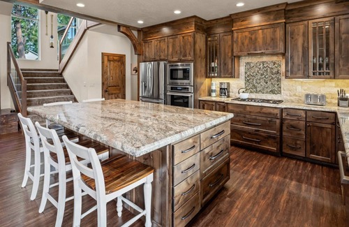 Sagle House | Luxury Family Waterfront Home | Dock + SUP/Kayak