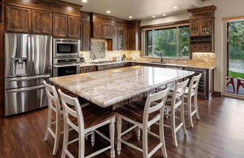 Sagle House | Luxury Family Waterfront Home | Dock + SUP/Kayak