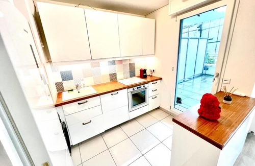 Ivry-port Apartment | Luxury Full apartment with SOFITEL BEDS Paris 76m2 Terrasse 25m2