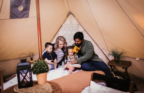 Mena Resort | Luxury Glamping tent in Ouachita Mountains