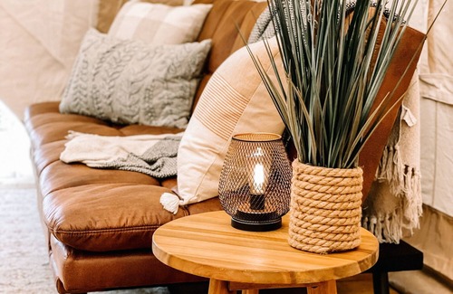 Mena Resort | Luxury Glamping tent in Ouachita Mountains