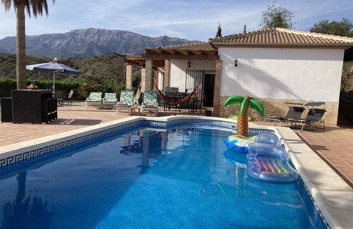 Canillas de Albaida Villa | Luxury holiday villa, beautiful, quiet area, mountain view, large swimming pool