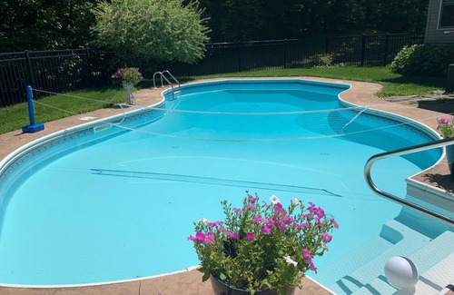Saratoga Springs House | Luxury Home/Heated Saltwater Pool/Minutes to Track, Downtown, Lake