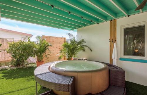 Treasure Island House | Luxury Home with Hot Tub & Outdoor Oasis blocks from the Beach