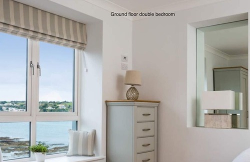 Mylor Churchtown House | Luxury house on quay with 180 degree views of estuary with parking on the quay.