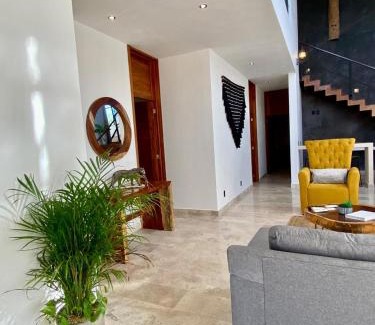 Chemuyil Apartment | Luxury Jungle Penthouse with Private Rooftop Pool