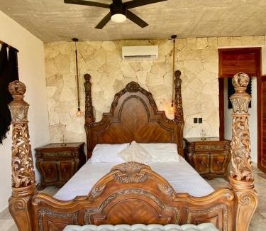 Chemuyil Apartment | Luxury Jungle Penthouse with Private Rooftop Pool