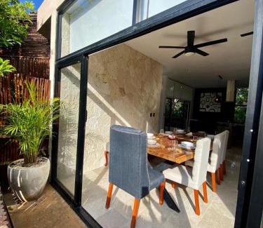 Chemuyil Apartment | Luxury Jungle Penthouse with Private Rooftop Pool