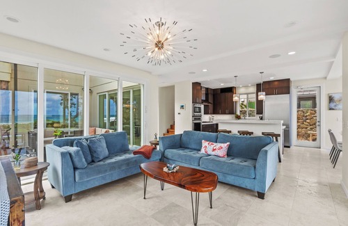 Laie House | Luxury Laie Beachfront Estate w/Private Pool, Spacious Living & Ocean Access