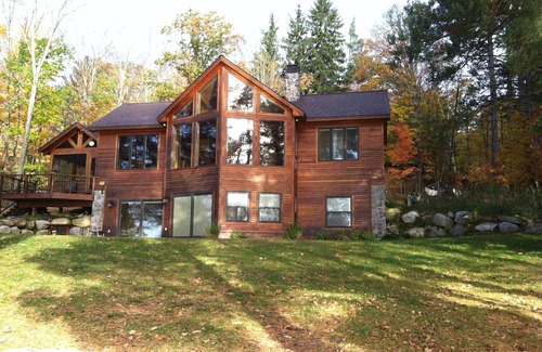 Sabael House | Luxury Lakefront Home on Indian Lake, NY-One October Fall Foliage Week Left!