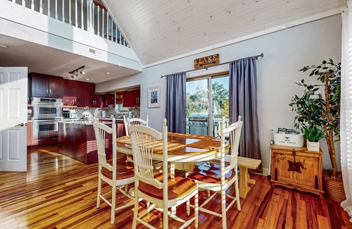 Dandridge House | Luxury lakefront home w/free attraction tickets, hot tub, dock, Ping-Pong, decks