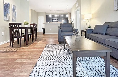Lutz Apartment | Luxury Living 2 BR with Private Garage & Pond Views