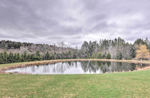 Livingston Manor House | Luxury Livingston Manor Home w/Guest House & Pool!