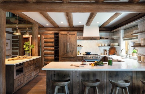 Hailey House | Luxury Log Cabin Near Bigwood River