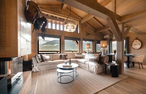 Megeve Ski Chalet | Luxury Megève Chalet, sleeps 8 with Mountain Views and Jacuzzi