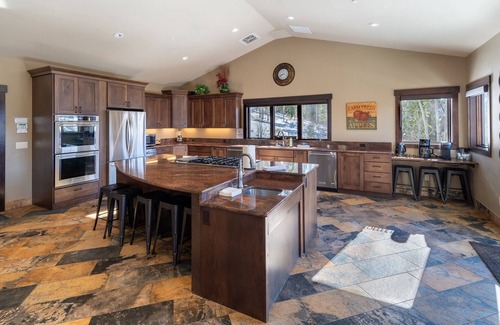 Forest Hills House | Luxury mountain home with stunning views, hot tub, theater & game room