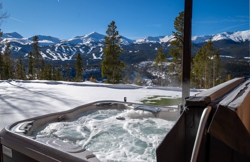 Forest Hills House | Luxury mountain home with stunning views, hot tub, theater & game room
