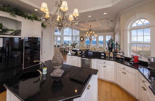 Sandbridge House | Luxury Multi-Level Oceanfront Beach House with DIRECT Ocean View&Salt Water POOL