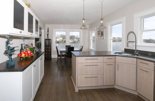 Asbury Park House | Luxury Oasis Panoramic Lake Views - terrace and hot-tub overlooking Deal Lake