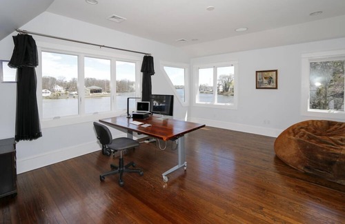 Asbury Park House | Luxury Oasis Panoramic Lake Views - terrace and hot-tub overlooking Deal Lake